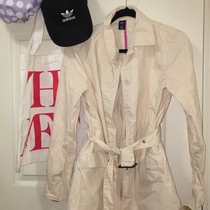 GAP 100% cotton trench coat beige,